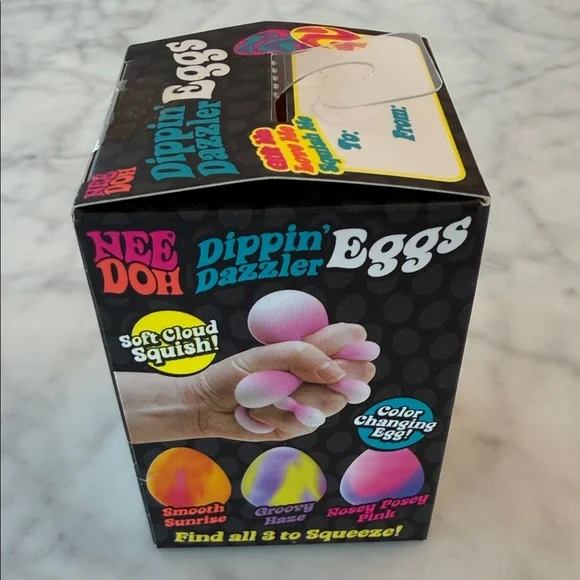 NWT Nee Doh Color-Changing Squishy Egg - Picture 4 of 7